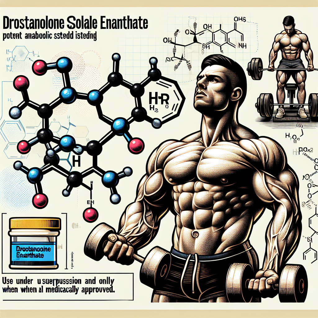 Drostanolone enantato: un potente steroidi anabolizzante nel bodybuilding