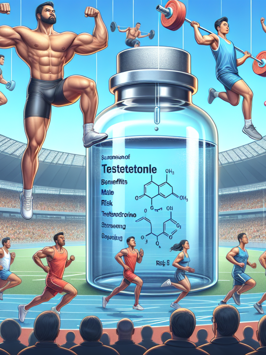 La sospensione acquosa di testosterone: benefici e rischi per gli atleti