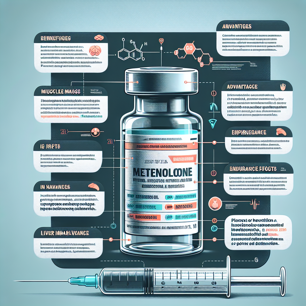 Primobolan (Metenolone) injection: vantaggi e rischi nella farmacologia sportiva