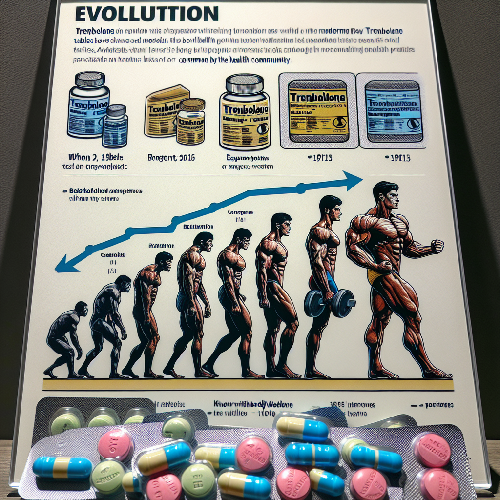 L'evoluzione dell'uso delle compresse di Trenbolone nel fitness moderno