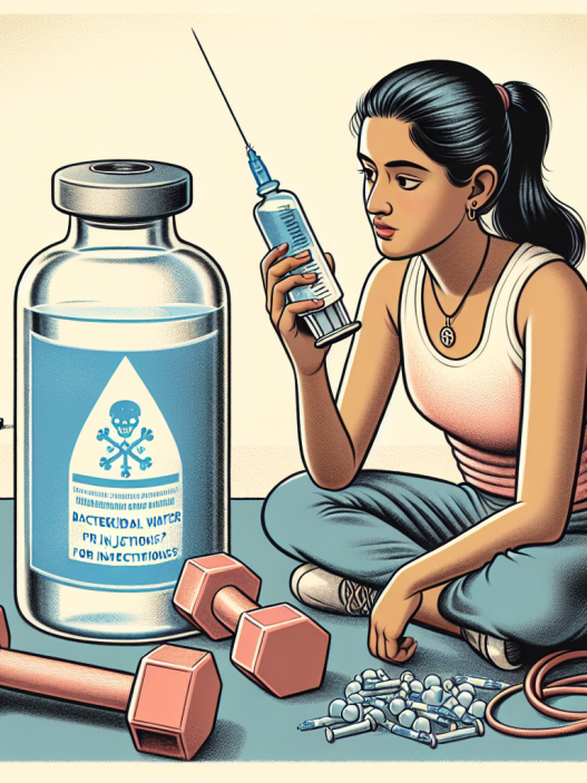 Acqua battericida per iniezioni e performance sportive: mito o realtà?