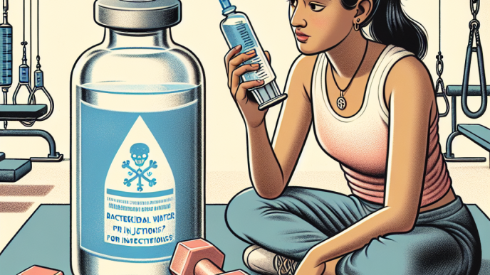 Acqua battericida per iniezioni e performance sportive: mito o realtà?