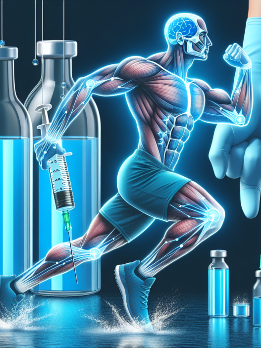Gli effetti positivi dell'acqua battericida per iniezioni sull'performance atletica